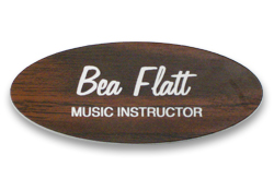 1.25x3 custom shape name tag - oval