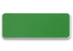 Plastic name tag blanks, no logo, no text.