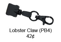 Metal Lobster Claw w/ Saddle