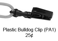 Plastic Bulldog Clip