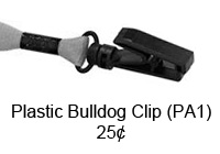 Plastic Bulldog Clip