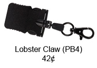 Metal Lobster Claw w/ Saddle