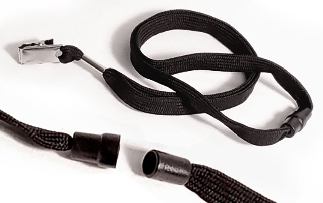 Break-away safety lanyards, no customization