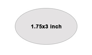 Large - 1.75x3 inches (S02)