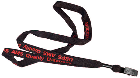 1/2 inch cotton lanyards, USPS AMS Quality Database.