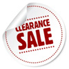 clearance sale