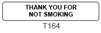 Thank You For Not Smoking