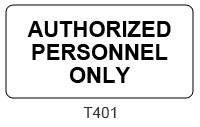 Authorized Personnel Only