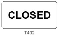 Closed